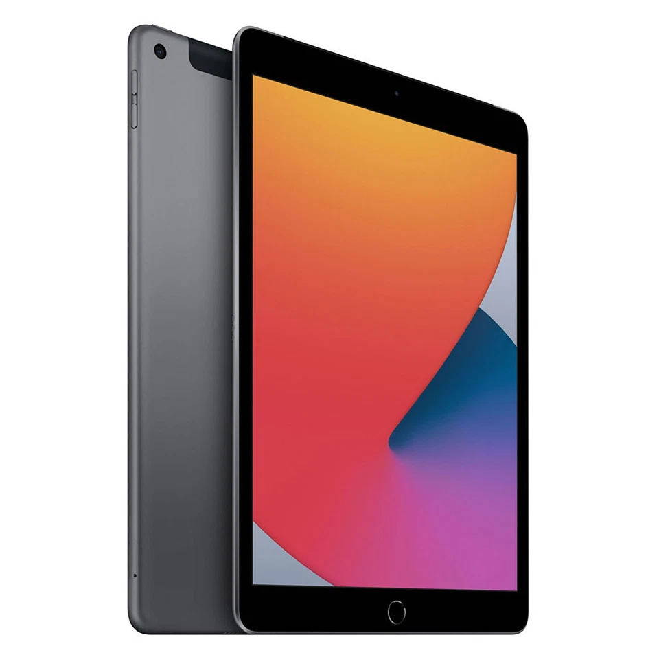 Apple iPad (8. Gen.) Cellular Tablet 128 GB Space Gray "Gratis Versand" - Bild 1 von 1