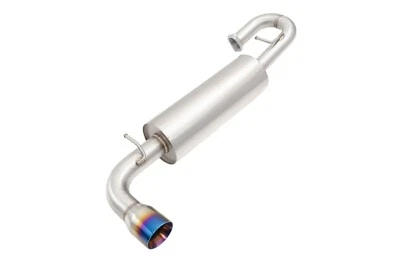 Megan OE-RS Series ABE Exhaust System 4" Blue Titanium Tip For 11-16 Scion tC - Image 1 of 3