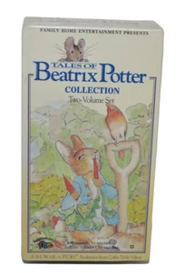 Tales of Beatrix Potter VHS Videokassette zweibändiges Set Geschichtenerzähler Sydney Walker - Bild 1 von 3
