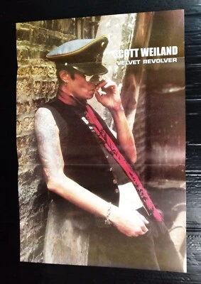 Velvet Revolver Killswitch Engage VINTAGE THAILAND ONLY 1 PINUP MEGA RARE!!! - Image 1 of 3