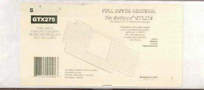 Swiftech GTX275-HS Heatsink for GeForce GTX275 877790000943 - Image 1 of 2