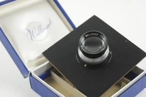 Wollensak 7 1/4" f 6.3 Vergrößerungsobjektiv mit 4x4 Holzmontageplatte VINTAGE - Bild 1 von 6