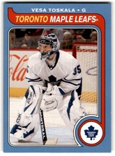 2008-09 O-Pee-Chee 1979-80 Retro Vesa Toskala #435 Toronto Maple Leafs