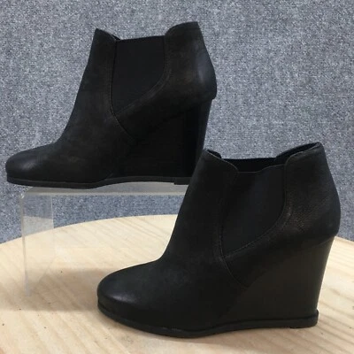 Botas Audrey Brooke para mujer 7,5 M Cindy Chelsea negras cuña punta almendra cómodas Foto 1 de 4