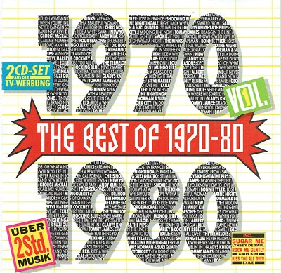 (2CD's) The Best Of 1970-80 Vol. 1 - Albert Hammond, T. Rex, Shocking Blue, u.a. - Bild 1 von 2