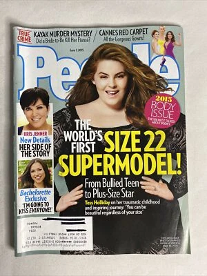 1 июня 2015 г., журнал People, первая в мире супермодель размера 22! (MH587) - Изображение 1 из 3