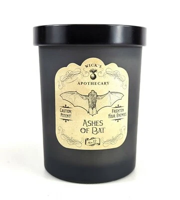 Wick's Apothecary No. 12 Ashes of Bat Candle Spells Potions Halloween Haven St. - Image 1 of 4