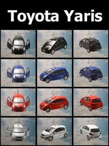 Toyota Yaris XP90 1/34 Custom Christmas Ornament Car Hybrid Hatchback Adorno - Picture 1 of 46