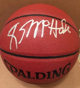 KEVIN MCHALE SIGNED SPALDING NBA I/O BASKETBALL VERY RARE BOSTON CELTICS PSA/DNA - Picture 1 of 3