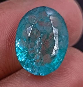 Natural Green Emerald 7.00 CT OVAL SHAPE Certified LOOSE Gems 5ATV - Picture 1 of 6