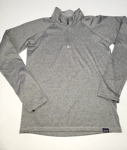Kids Patagonia Heavyweight 1/4 Zip Capilene Pullover size XXL 16-18 gray - Picture 1 of 4