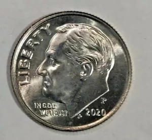 2020 P-ROOSEVELT DIME DA BU ROLLS-SPEDIZIONE GRATUITA!! - Foto 1 di 2
