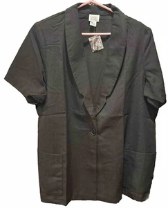 Womens Only Necessities Plus size one button blazer/jacket- Size 18 W 22-5013-2 - Picture 1 of 6