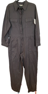 MAX STUDIO MONO 1 PIEZA MANGA LARGA GRIS MUJER TALLA XL GRANDE NUEVO SIN ETIQUETAS Foto 1 de 3