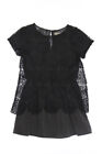 Zara Girls dress Layer Look Lace 110 anthracite