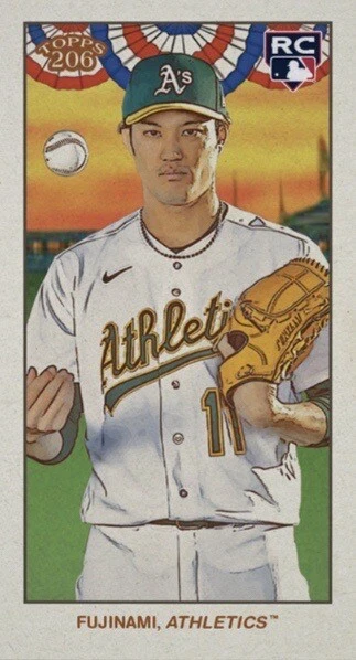 [DIGITAL] Topps Bunt - Shintaro Fujinami - Topps 206 23 S1 - Opening Day - Image 1 of 1