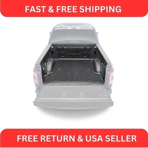Bed Liner Coating Truck Mat Rear Black For 1999-2016 Ford F250 350 Super Duty - Picture 1 of 5