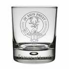 Art Pewter Stewart (of Appin) Clan Crest Whisky Glass Tumbler WG-C102