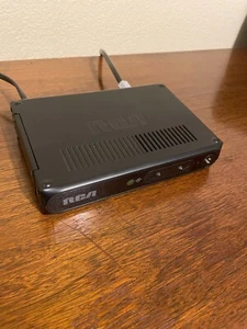 RCA TV reciever. Black. - Picture 1 of 3