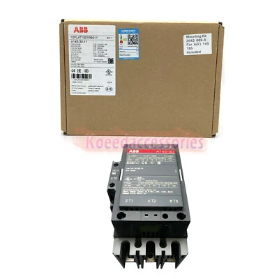 New 1PCS ABB A145-30-11 220VAC A1453011220VAC Contactor - Image 1 of 4