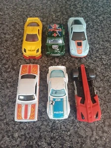 Hot wheels Diecast Autos Restposten X6 - Play Worn Zustand Spielzeug verschiedene Konvolut - Bild 1 von 15