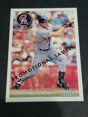 1994 Fleer Tim Salmon "Promotional Sample" Baseball Card (#69) Angels MINT  - Image 1 of 2