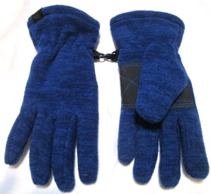 ALL IN MOTION kid's gloves-sz-4-7-NWOT-blue fabric w/POLYURETHANE palm - Picture 1 of 5