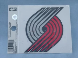 PORTLAND TRAIL BLAZERS Reusable 3.5" x 3.75" STATIC CLING DECAL by Rico NEW! -sd - Picture 1 of 2