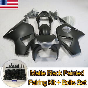 For HONDA CBR 954RR 2002 2003 Matte Black Fairing Kit +Bolts Injection Bodywork