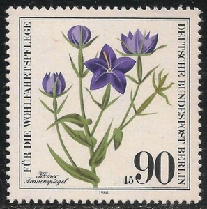 Alemania Berlín #9NB174 en estado bastante bueno MNH - 1980 90pf + 45pf flor silvestre Venus de flores pequeñas - Imagen 1 de 1