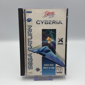 Sega Saturn Cyberia CIB With Reg Card Case Manual Game Interplay SEGA Tested
