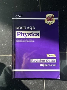 CGP Books GCSE AQA Physics Revision Guide Higher Level - Picture 1 of 2