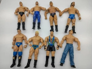 Lote de 8 figuras Jakks WWE Ruthless Aggression Adrenaline I Cena Batista RVD Masters - Imagen 1 de 10