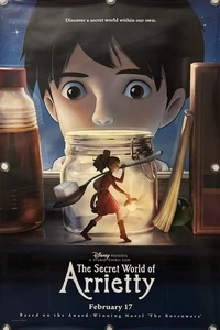 Póster original de la película The Secret World of Arrietty de una hoja - 2011 - Disney - Imagen 1 de 5