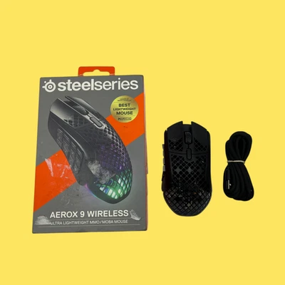 SteelSeries 施乐 9 蓝牙/有线光学游戏鼠标 18K DPI #4992 z43b5 — 第 1/4 张图片