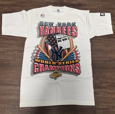 Camiseta De Colección New York Yankees 1996 Campeones Serie Mundial Starter Juvenil 18-20 Foto 1 de 4