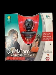 Neu fabrikversiegelt Logitech QuickCam Communicate STX Webcam #1 Verkauf Webcam - Bild 1 von 5