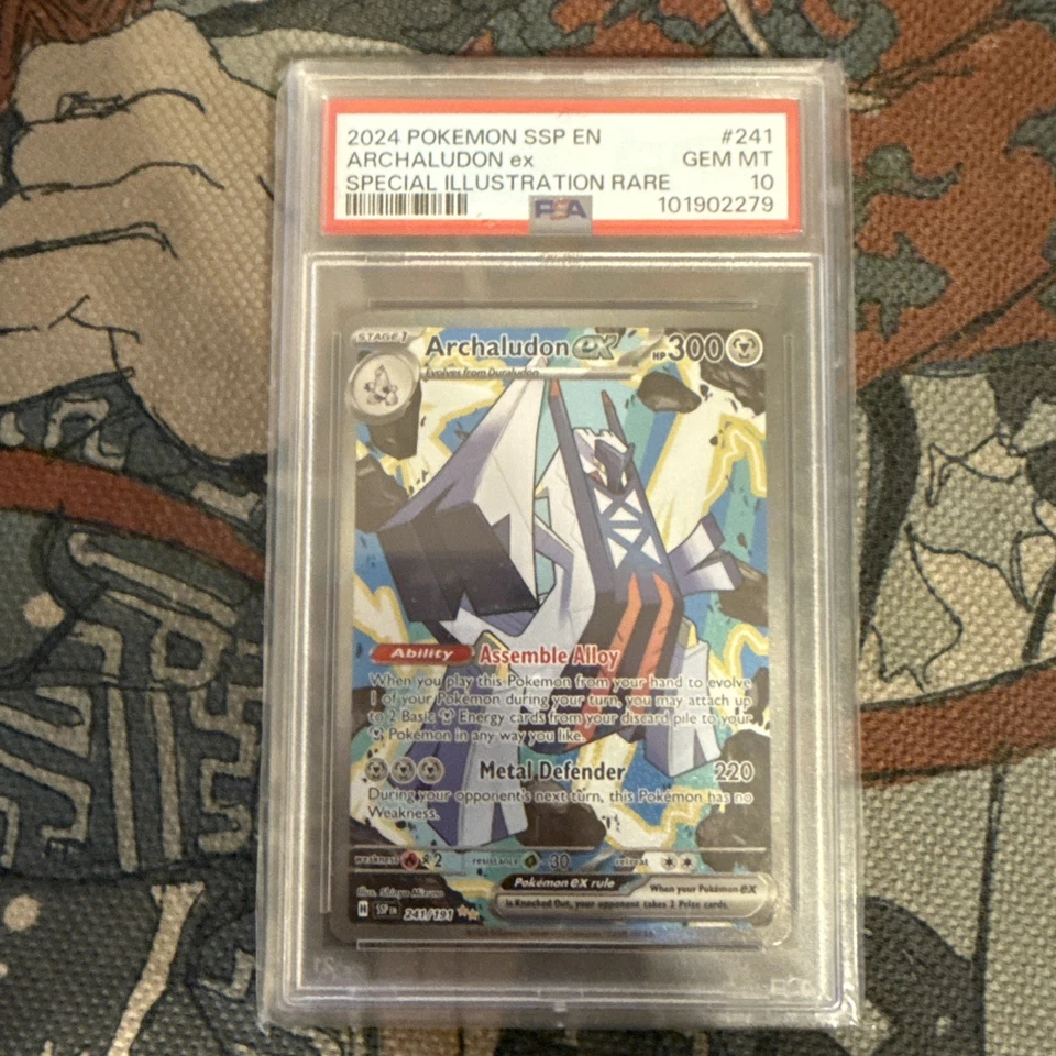 PSA10 Archaludon ex 241/191 Sv08: Surging Sparks - Image 1 of 2
