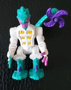 Vintage Micro Machines Z Bots Figure Series 4 Bones And Brawn Fossylz Lot Galoob - Picture 1 of 7