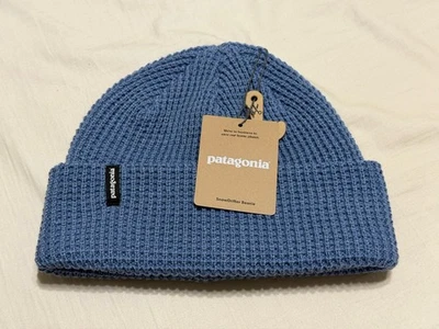 New Patagonia 2025 Snowdrifter Beanie Barnacle Blue 33385 $45 MSRP - Image 1 of 3