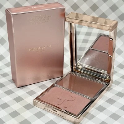 Patrick Ta SHE’S SEDUCTIVE Double Take Creme Powder Blush Duo ••NEW IN BOX••🎁 - Image 1 of 4