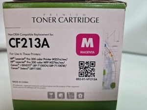 Magenta Toner Cartridge For HP 200 Color M251n M251nw M276n M276nw CF213A - Afbeelding 1 van 4
