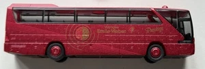 Autobús K608 Rietze 1:87 Mercedes O 350 Voyages Emile Weber Prestige rojo H0 - Imagen 1 de 11