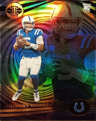 Panini Illusions 2023 Anthony Richardson Rookie Colts lámina de oro #46 SP hobby Foto 1 de 2