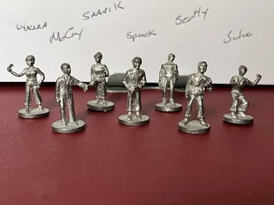 FASA Star Trek II - La ira de Khan - Aleación de estaño y plomo - Lote de figuras RPG de colección Foto 1 de 2