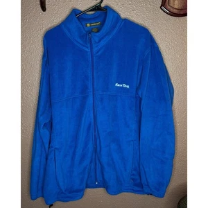 Kwik Trip Blue Fleece Full Zip Up Jacket Women's 2XL Midwest WorkWear - Picture 1 of 4