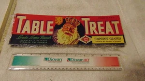 DEALER LOT OF 50 VINTAGE TABLE TREAT CRATE LABELS - Picture 1 of 2