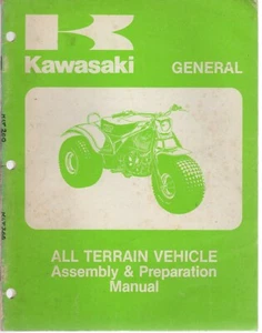 KAWASAKI GENERAL ALL TERRAIN VEHICLE ASSEMBLY PREPARATION MANUAL PN99964-0139-01 - Picture 1 of 3