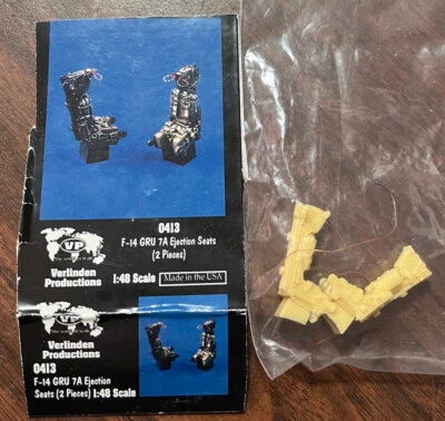 F-14 TOMCAT GRU-7A Ejection Seats VERLINDEN 0413 1/48 RESIN - Image 1 of 3