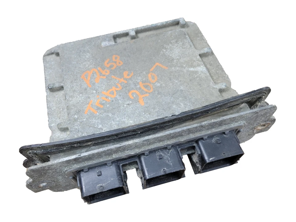 2007 Mazda Tribute Computer Engine Control Module ECM ECU OEM - Image 1 of 4